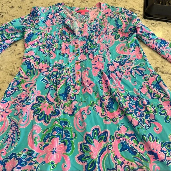 Lilly Pulitzer Sienna Dress 50 spf - Picture 2 of 4